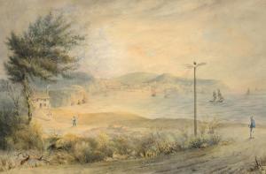sobieski stolberg stuart john 1795-1872,VIEW OF TORQUAY,1820,Mellors & Kirk GB 2016-09-14