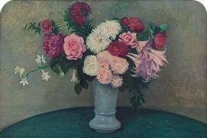 SOCRATE Carlo 1889-1967,VASO DI FIORI,Trend Auction IT 2023-04-27