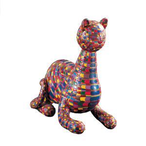 SOEPARTO 1929-2001,Colorfull Cat,1992,Larasati ID 2024-01-28