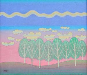 SOEPARTO 1929-2001,Landscape,1985,33auction SG 2020-08-24