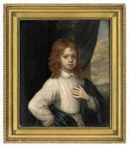 SOEST Gerard 1600-1681,Portrait of a young boy, half-length, in a white s,Christie's GB 2011-01-25