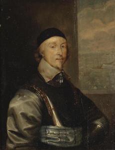 SOEST Gerard 1600-1681,Portrait of Admiral Sir John Pennington wearing a ,Bonhams GB 2021-04-15