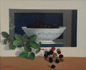 SOET arnold de,Still life - a bowl of blackberries with further b,Mallams GB 2019-02-27