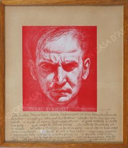 SOFIANOPULO Cesare 1889-1968,Dedica autografa allo scultore Bruno Zepe,Stadion IT 2023-03-20