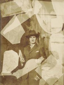 soggetti gino giuseppe 1898-1958,Self-portrait in photomontage,1926,Christie's GB 2012-11-16