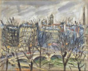 SOGNO ANNA 1923-2005,Un ponte di Parigi,1958,Sant'Agostino IT 2022-12-20