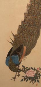 SOKEN Yamaguchi 1759-1818,Peacock,Simon Chorley Art & Antiques GB 2021-11-23