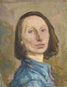 SOKIC CUCA 1914-2009,Autoportrait,1950,Baron Ribeyre & Associés FR 2016-06-17