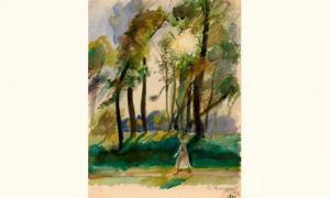 SOKOLOV Mikhail 1931,Beauty in the Park,MacDougall's GB 2006-05-30