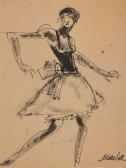 SOKOLOV Mikhail Ksenofontov 1885-1947,Ballet Dancer,MacDougall's GB 2011-06-08