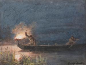 SOKOLOV Petr Petrovich 1821-1899,La pêche au lamparo,Ader FR 2023-05-16