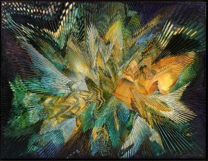 SOKOLOV Vladimir 1923-1998,Prismatic Abstract Composition,1986,Burchard US 2021-08-15