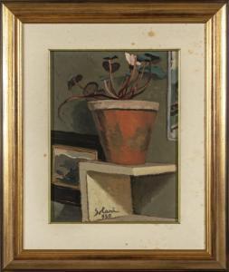 SOLARI Achille 1835-1884,Vaso di fiori,Boetto IT 2023-02-27