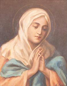 SOLDERA Erminio 1874-1955,Madonna,Fidesarte IT 2023-02-14