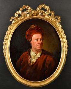 SOLDI Andrea 1703-1771,Portrait de Charles LEVEAUX,Osenat FR 2021-12-18