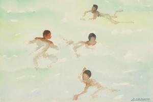 SOLDWEDEL Frederic A 1886-1957,Four Bathers,William Doyle US 2020-09-29