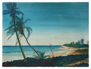 SOLDWEDEL Frederic A 1886-1957,PEACEFUL BEACH,Burchard US 2019-07-28