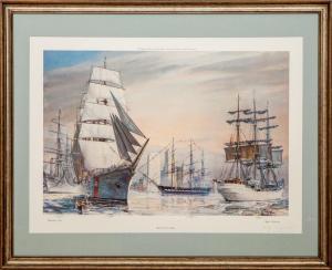 SOLDWEDEL Kip 1913-1999,Eight Views of Tall Ships,Stair Galleries US 2016-10-07