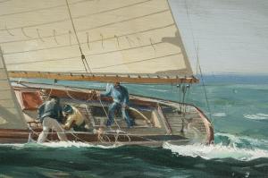 SOLDWEDEL Kip 1913-1999,The yacht 
Escapade 
under sail,Bonhams GB 2013-06-05