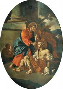 SOLIMENA Francesco Ciccio 1657-1747,Gesù risana il cieco,Vincent Casa d'Aste IT 2023-12-02