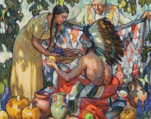SOLLIDAY Tim 1952,Refreshment and Finery,Scottsdale Art Auction US 2024-04-12