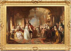 SOLOMAN Abraham 1824-1862,A Ballroom in the Year 1760,1848,Bonhams GB 2021-03-31