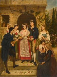 SOLOMON Rebecca 1832-1886,The Roman Wedding,1869,Sotheby's GB 2023-07-07