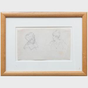 SOLTAU Hermann Wilhelm 1812-1861,The Black Woman and the Gondolier,1835,Stair Galleries 2020-09-10