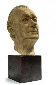 SOMAZZI Arlette 1921,Buste de René Huygues,Neret-Minet FR 2019-06-05