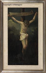 SOMEDA Domenico 1859-1944,Cristo,1924,ArteSegno IT 2023-12-16