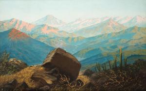 SOMERSCALES Thomas Jacques 1842-1927,The Andes,Zeeuws NL 2023-06-06