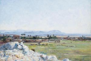 SOMERSET Richard Gay 1848-1928,Arabs on a plain towards the end of the day,Christie's GB 2012-09-27