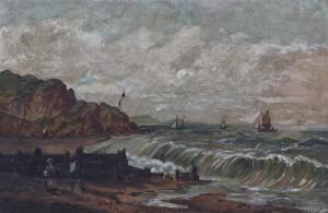 SOMMER A 1800-1800,Waves Breaking,1888,Hindman US 2012-01-22