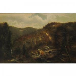 SOMMER Charles, Chas A 1829-1894,NORTHEASTERN LANDSCAPE,1865,Sotheby's GB 2007-10-07