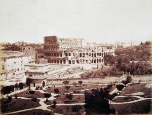 SOMMER Giorgio 1834-1914,Veduta del Colosseo dai giardini Farnesi,Bloomsbury Roma IT 2011-03-24
