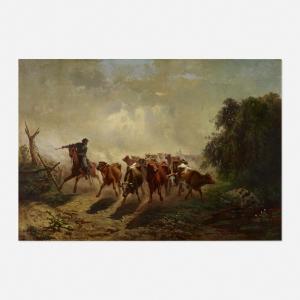 SOMMER Otto 1811-1911,Union Drover with Cattle,Rago Arts and Auction Center US 2021-11-12