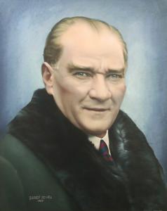 SONEL Seref,Ataturk,1967,Ankara Antikacilik TR 2012-11-11
