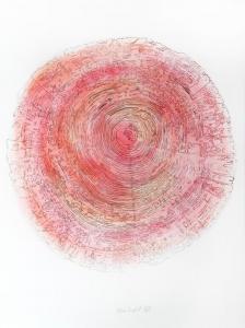 SONFIST Alan 1946,Tree Trunk Series - Pink I,1980,Ro Gallery US 2024-02-07