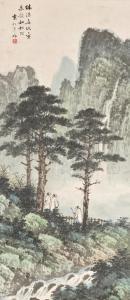 SONGNIAN YUAN 1895-1966,Friends Enjoy Pine Trees and Clouds,Bonhams GB 2023-01-27