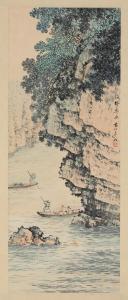 SONGNIAN YUAN 1895-1966,Riverscape,Bruun Rasmussen DK 2023-05-08