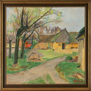 SONNE Per 1906-1988,View of a farm,Bruun Rasmussen DK 2011-07-04