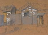 SOO GUN PARK 1914-1965,Tile-roofed House at Changsin-dong,1956,Seoul Auction KR 2011-12-15