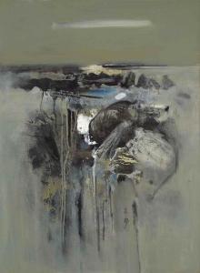 SOO PIENG CHEONG 1917-1983,ABSTRACT LANDSCAPE,1966,Christie's GB 2016-11-27