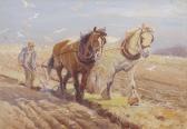 SOPER George 1870-1942,Ploughing time,Keys GB 2020-12-08