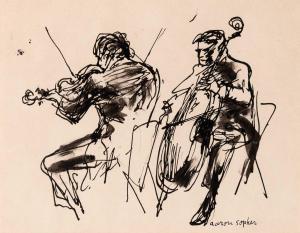 SOPHER Aaron 1905-1972,The Musicians,William Doyle US 2023-08-10