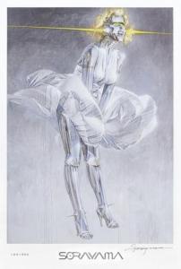 SORAYAMA Hajime 1947,Untitled Marilyn,Sadde FR 2024-02-04