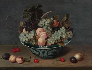 SOREAU ISAAC 1604-1644,Abricots et raisins dans une coupe e,Artcurial | Briest - Poulain - F. Tajan 2018-03-21