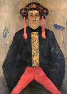 SORELLA Thérèsia Ansingh 1883-1968,Portrait of Harry van Tussenbroek.,Bonhams GB 2007-04-03