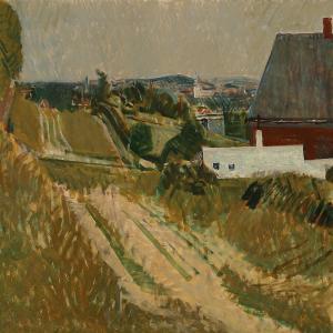 SORENSEN Karl 1896-1947,Landscape with a farm,Bruun Rasmussen DK 2011-01-10