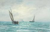 SORENSEN Lauritz 1882-1968,Seascape with sailingships,Bruun Rasmussen DK 2021-08-23